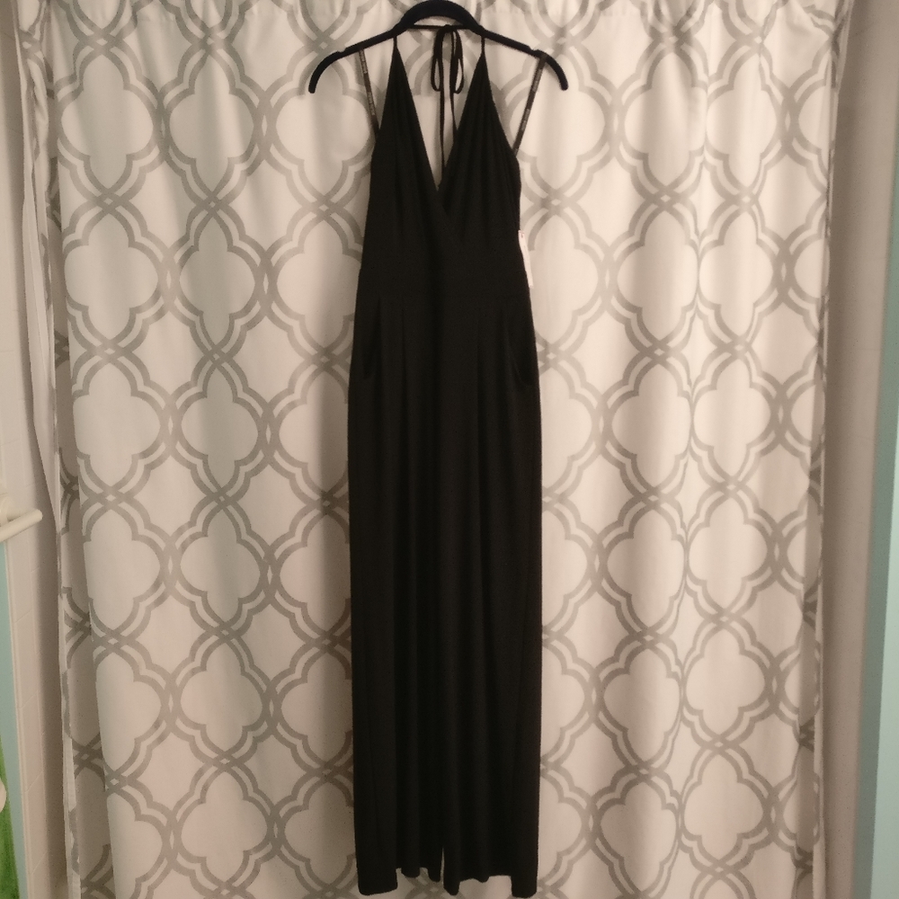 Bisou Bisou Michelle Bohbot Halter Jumpsuit